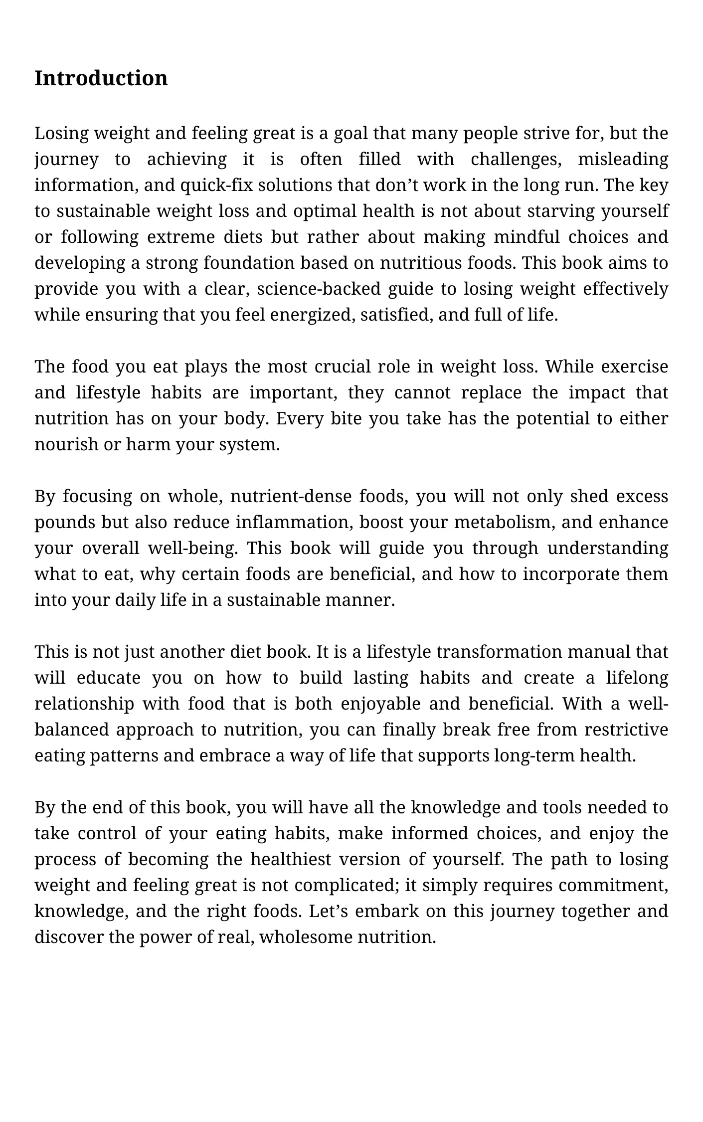 Proven Path to Losing Weight and Feeling Great
